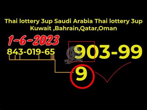Thai Lottery 3up Saudi Arabia Thai Lottery 3up Kuwait .